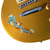 Jockomo Fire Dragon Inlay Sticker, White Pearl, Facing Right