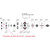 Jockomo Native American Pattern Fret Marker Inlay Stickers, Natural