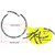 Jockomo Stripes Soundhole Rosette Inlay Sticker, Abalone Mix