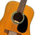 Jockomo Stripes Soundhole Rosette Inlay Sticker, Abalone Green