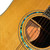 Jockomo Stripes Soundhole Rosette Inlay Sticker, Abalone Green