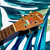 Jockomo Hawaiian Honeycreeper Headstock Inlay Sticker for Ukulele (1 Piece)