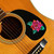 Jockomo Rose of Cimarron Inlay Sticker, Abalone Red