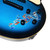 Jockomo Fire Dragon Inlay Sticker, Abalone Blue, Facing Left