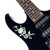 Jockomo Rose & Skull Inlay Sticker, Abalone Red