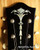 Jockomo Old Torch Headstock Inlay Sticker, Abalone Mix