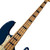 Jockomo Jazz Bass Block Fret Marker Inlay Stickers for Bass, Aged White Pearl
