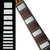 Jockomo Jazz Bass Block Fret Marker Inlay Stickers for Bass, White Pearl
