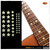 Jockomo Stars Fret Marker Inlay Stickers, White Pearl