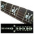 Jockomo Skull Fret Marker Inlay Stickers, Black Pearl