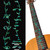 Jockomo Tree of Life Fretboard Inlay Sticker, Abalone Green