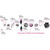 Jockomo Planets Fret Marker Inlay Stickers