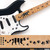 Jockomo Cat Paw Prints Fret Marker Inlay Stickers, Black Pearl