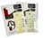Jockomo Vintage Snowflakes Fret Marker Inlay Stickers, Abalone Mix