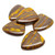 Timber Tones Tiger Tones Guitar Pick - Banded Tiger Jasper