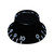 Hosco SCUD Bell Knob, Amber, Black or Gold Acrylic, Metric or Inch (Single Knob)