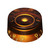 Hosco SCUD Speed Knob, Amber, Black or Gold Acrylic, Metric or Inch (Single Knob)
