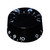 Hosco SCUD Speed Knob, Amber, Black or Gold Acrylic, Metric or Inch (Single Knob)