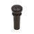 Hosco Acoustic Guitar End Pin, Ebony, Rosewood or Brass (Single)