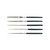 Hosco TL-DIA5 Diamond Needle File Set, 5 Shapes, 200 Grit