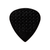Ibanez Grip Wizard Rubber Grip PA16XRG-BK Guitar Pick Short Teardrop Extra Heavy 1.2mm Black
