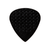 Ibanez Grip Wizard Rubber Grip PA16HRG-BK Guitar Pick Short Teardrop Heavy 1.0mm Black