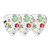 Ibanez KALEIDO CP14XH-P3 Guitar Pick Teardrop 1.2mm Design P3 (3-Pack)