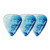 Ibanez KALEIDO CP14XH-P2 Guitar Pick Teardrop 1.2mm Design P2 (3-Pack)
