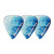 Ibanez KALEIDO CP14H-P2 Guitar Pick Teardrop 1.0mm Design P2 (3-Pack)