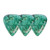 Ibanez KALEIDO CP14XH-P1 Guitar Pick Teardrop 1.2mm Design P1 (3-Pack)