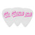 Ibanez PS3GFK-WH Gao Funk Signature Guitar Pick Teardrop Extra Heavy 1.2mm White (3-Pack)