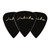 Ibanez 1000ICHI-BK Ichika Nito Signature Guitar Pick 0.8mm Black (3-Pack)