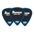 Ibanez Grip Wizard Sand Grip PA14MSG-DB Guitar Pick Teardrop Medium 0.8mm Deep Blue (3-Pack)