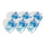 Ibanez KALEIDO CP16H-P10 Guitar Pick Short Teardrop 1.0mm Design P10 (6-Pack)