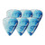 Ibanez KALEIDO CP14H-P2 Guitar Pick Teardrop 1.0mm Design P2 (6-Pack)