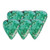 Ibanez KALEIDO CP14MH-P1 Guitar Pick Teardrop 0.88mm Design P1 (6-Pack)