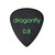 Dragonfly TD Teardrop Guitar Pick - Single (Made in Japan)