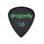 Dragonfly TD Teardrop Guitar Pick - Single (Made in Japan)