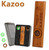 Kizai Premium Wooden Kazoo with Storage Tin & Replacement Membranes