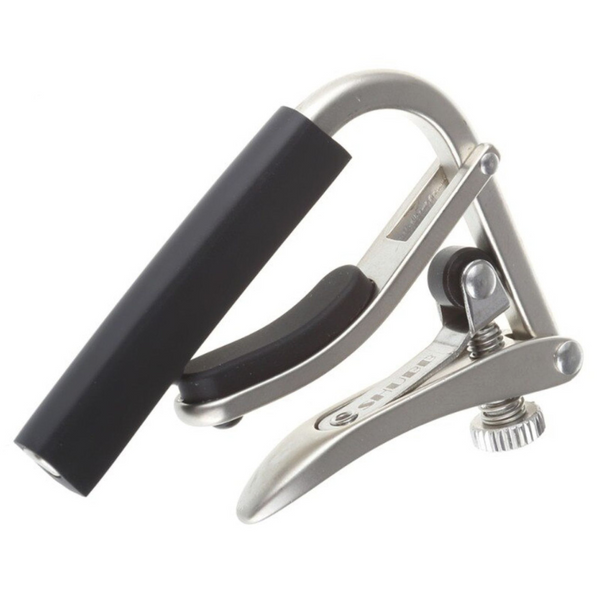 Shubb Standard Capo C1n – Brushed Nickel for Steel-String Guitar