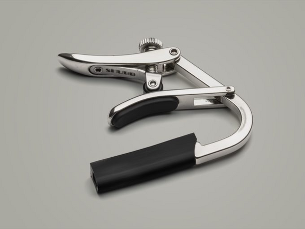 Shubb Partial Capo C8 – Polished Nickel for Steel-String Guitar