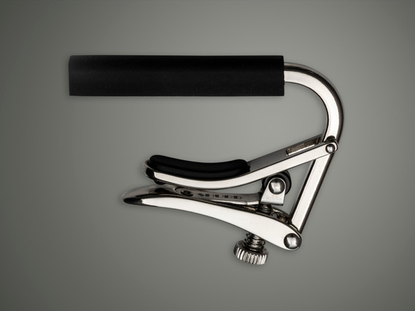 Shubb Standard Capo C2 – Polished Nickel for Nylon String Guitar