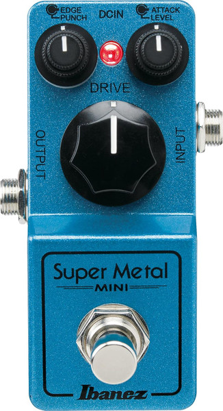 Ibanez SMMINI Super Metal Mini Distortion Pedal - Made in Japan True Bypass
