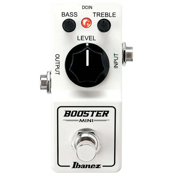 Ibanez BTMINI Booster Mini Pedal - Bass, Treble, Level EQ Controls