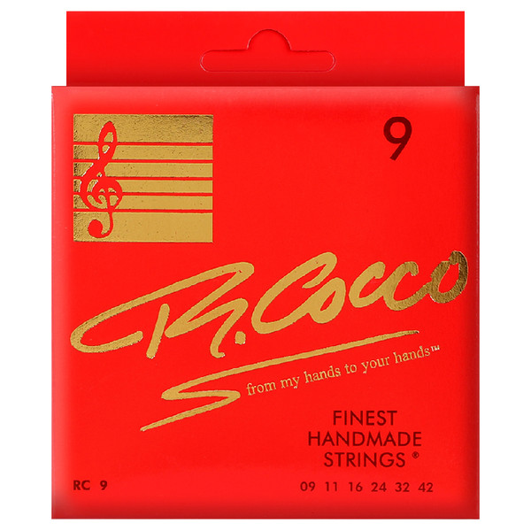 R. Cocco RC9 Handmade Electric Guitar Strings 09-42