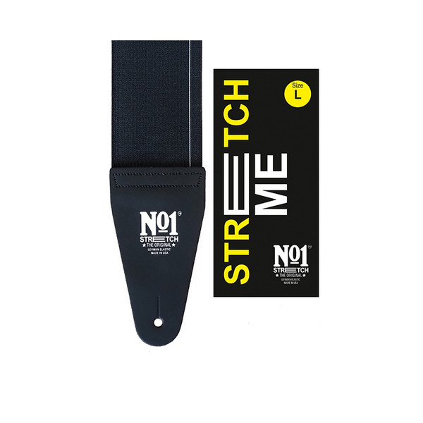 No 1 Stretch Elastic Guitar Strap - Large