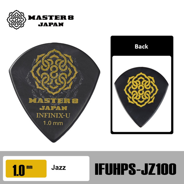 MASTER 8 INFINIX-U Hard Polish Series Jazz Pick 1.00 mm