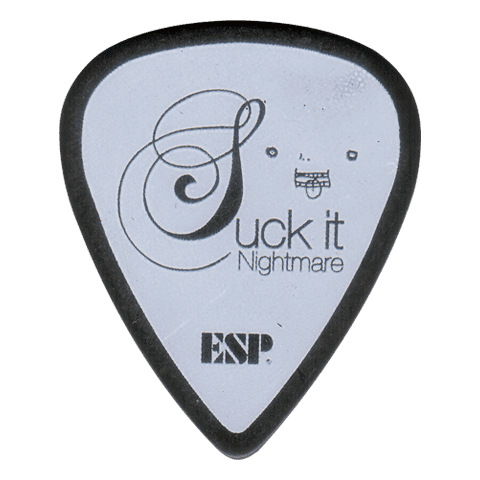 ESP PA-NS08 Sakito Nightmare Artist Signature Guitar Pick, 1 Piece
