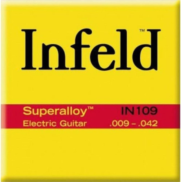 Thomastik-Infeld IN109 Infeld Superalloy Electric Guitar Strings Light (.009-.042)