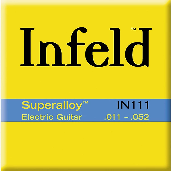 Thomastik-Infeld IN111 Infeld Superalloy Electric Guitar Strings Medium (.011-.052)